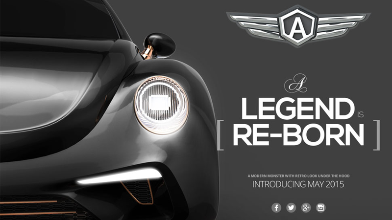 Illustration for article titled This Concept Of A Beetle Reborn As A Badass Sportscar Is Pretty Great
